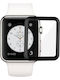 3D Закалено PET Стъкло Apple Watch 41 мм Черно OEM