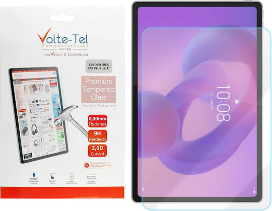 Volte-Tel 2.5D 0.3mm Full Glue Tempered Glass (Lenovo Idea Tab Plus)
