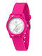 Chronostar Women's Watch 30mm Battery with Fuchsia Rubber Strap