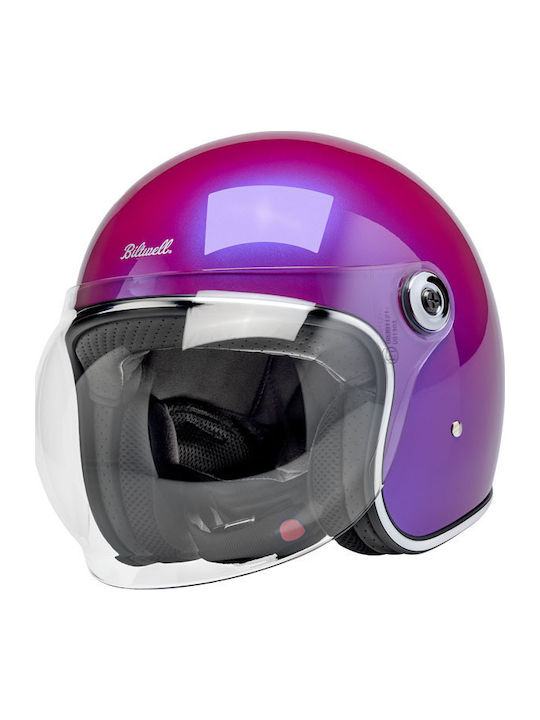 Biltwell Tahoe Metallic Grape Κράνος Μηχανής Je...