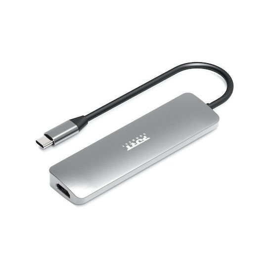 Port Designs USB-C Dockingstation für Laptops mit HDMI