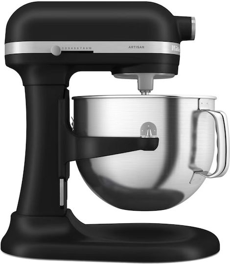 Kitchenaid Artisan Stand Mixer 375W with Stainless Bowl 6.6L Black