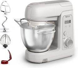 Tefal Bake Partner+ Küchenmaschine 1100W mit Rostfreiem Schüssel 4,6lt