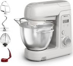 Tefal Bake Partner+ Küchenmaschine 1100W mit Rostfreiem Schüssel 4,6lt