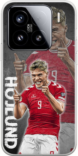 Handyhülle Euro 2024 Rasmus Hojlund Xiaomi 15 5g Flexible Tpu Transparente Silikon