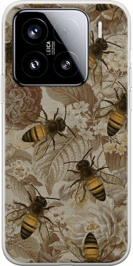Husă Bees Xiaomi 15 5g Flexible TPU Transparentă Silicon