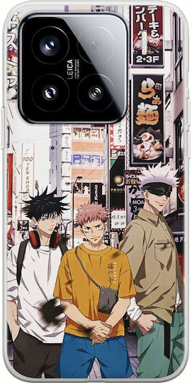 Калъф Jujutsu Kaisen Xiaomi 15 5g Гъвкав TPU Прозрачен Силикон
