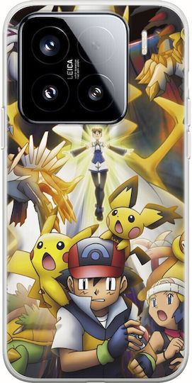 Θήκη Pokemon Xiaomi 15 5g Flexible Tpu Διάφανη Σιλικόνη