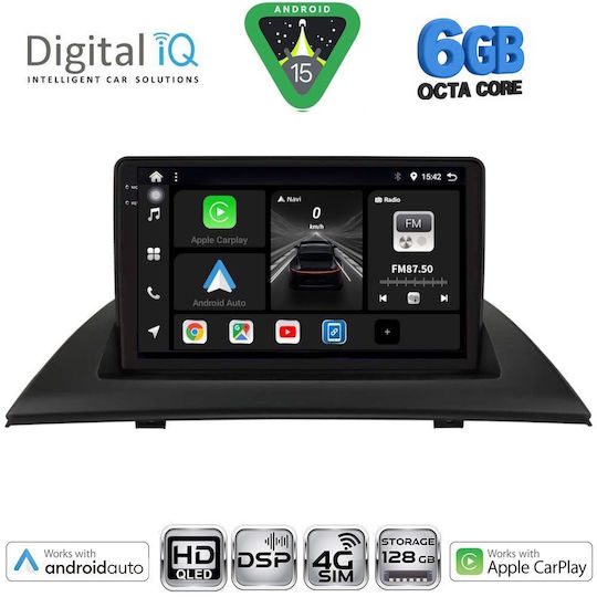 Digital IQ Auto-Audiosystem Für BMW X3 (E83) 2003-2010 Mit Touchscreen 9"