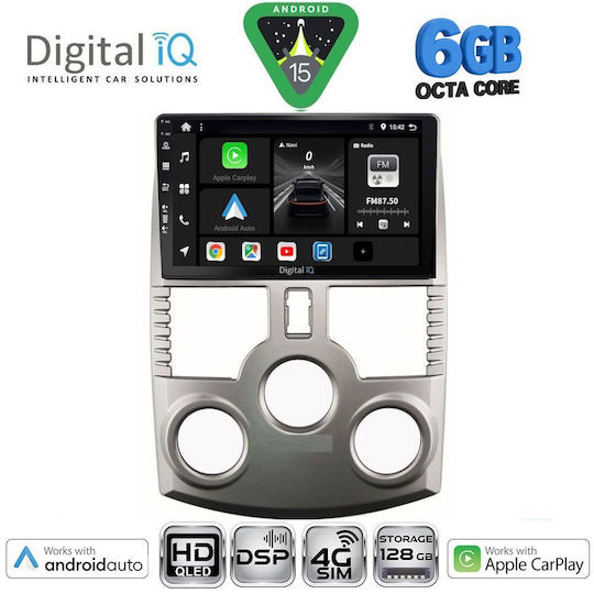Digital IQ Car Audio System for Daihatsu Terios 2006-2017 (Bluetooth/USB/WiFi/GPS/Apple CarPlay/Android Auto) with 9" Touch Screen