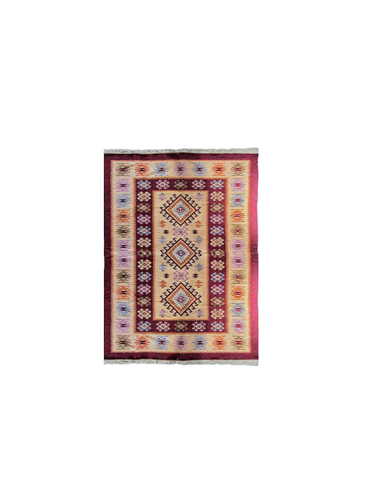 Kotonia Home Χαλί Ορθογώνιο Μπορντό 60x90cm