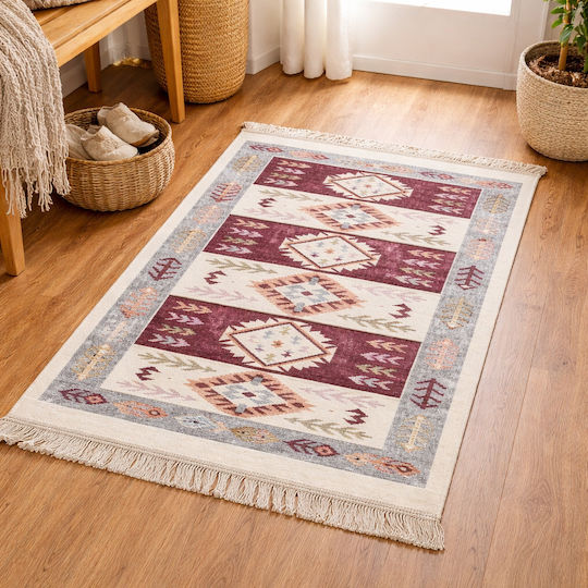 Kotonia Home Χαλί 80x300cm Μπορντό