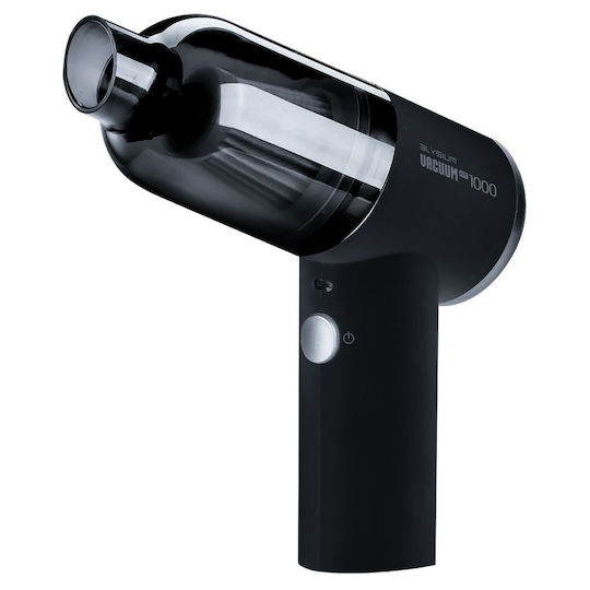 Elysium VK1000B Wiederaufladbares Handstaubsauger 7.4V Schwarze