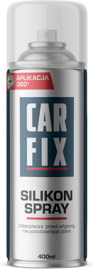 Carfix Silicone Spray Seals Rubber Parts Belts 400ml