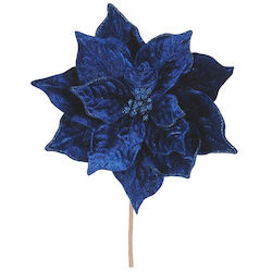 Weihnachtskranz Stoff Alexandrinischer Blau