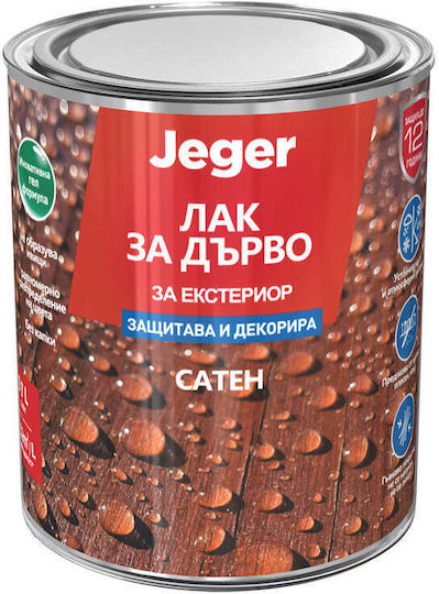 Лак За Дърво Махагон 0.7 Л Jeger