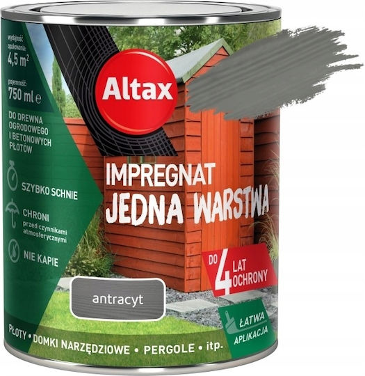 One-layer Impregnation Wood Concrete Anthracite 0.75l