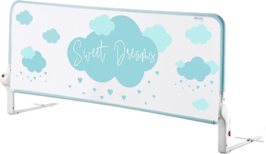 Guimo Bară de Protecție pentru Pat Pliabilă din Metal de Culoare Verde 48x15x7cm