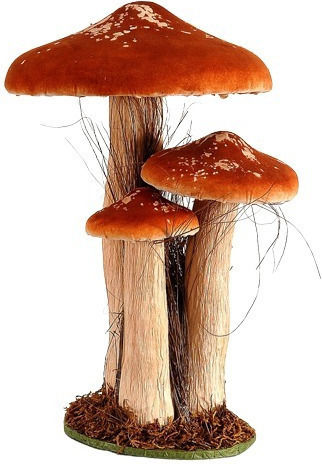 Weihnachtsfiguren Dekorative Pilze 36cm