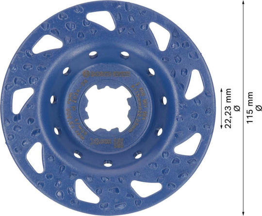 Диск За Шлайфане 115мм A X-Lock Bosch