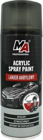 Spray Acrilic 400ml Negru Lucios Ma Professional
