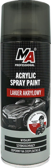 Acrilyc 400ml Спрей Мат Черно Ma Professional