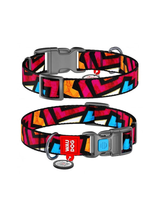 Wau Dog Ошийник Graffiti Smart Id И Пластмасова Катарама 25-35см