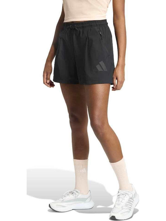 Z.n.e. Pantaloni Scurți Sport Pentru Femei Negri