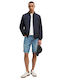 Men's Blue Bermuda