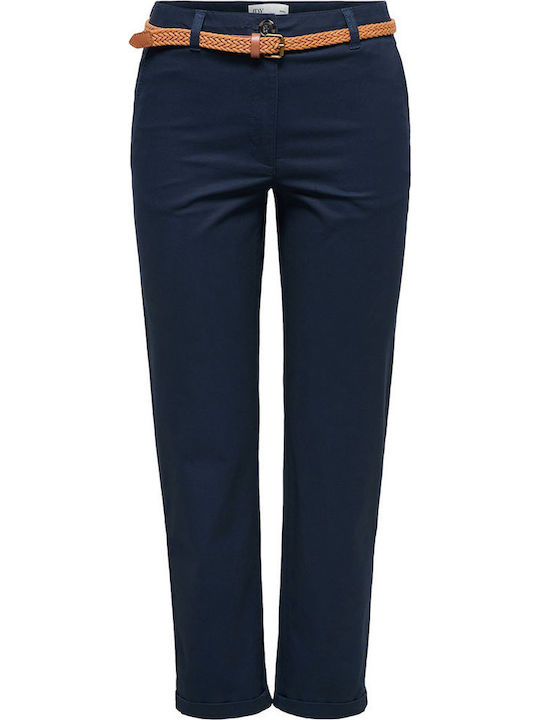 Jdy Damen Stoffhose Marineblaue