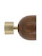 Curtain Wood End Wooden Gold