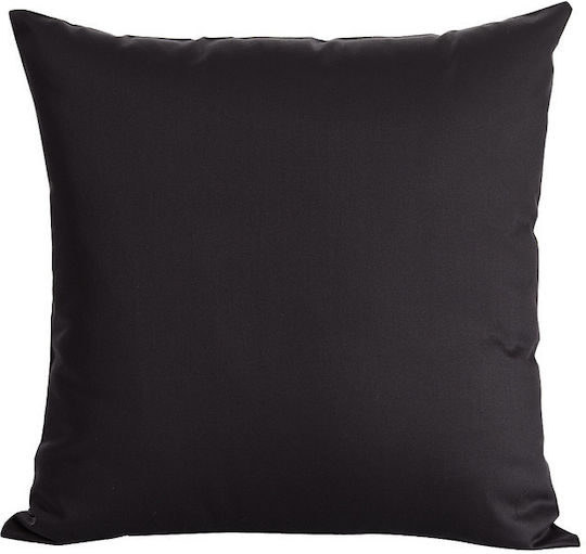 Extrapościel Dekorativer Kissenbezug aus 100% Baumwolle Schwarz 40x40cm