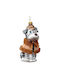 Christmas Tree Ornament Schnauzer Dog 14cm