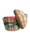 Christmas Metal Container 20x18x15cm