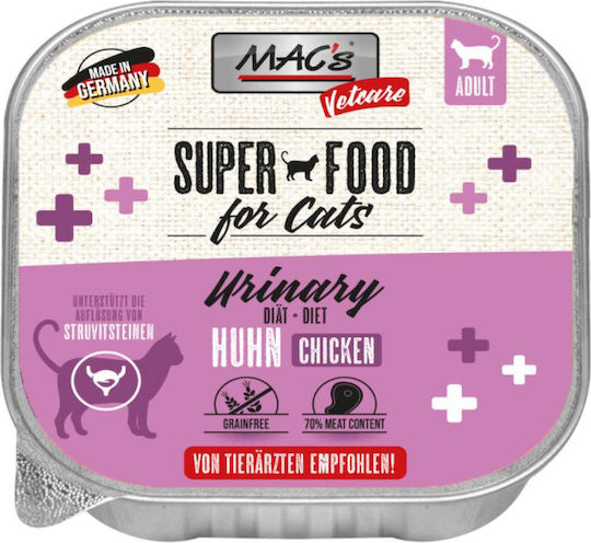 Mac's Wet Food for Cats with Chicken and Liver 100gr