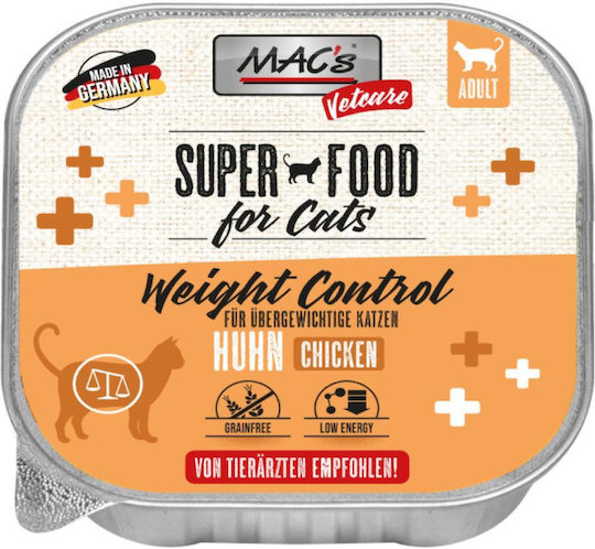Mac's Wet Cat Food with Chicken and Meat Diet 100gr