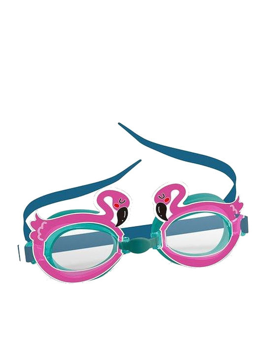 Luna Swimming Goggles Kids Light Blue