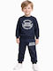 Kinder Sweatpants Set Blau