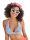 Topuri De Bikini Sutien Cupe D Albastru Deschis