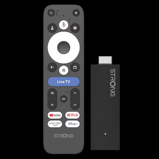 Strong Smart TV Stick Leap Full HD με Bluetooth / Wi-Fi / HDMI και Google Assistant