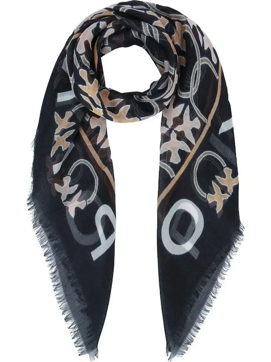 Pinko Damen Seidenschal Schwarz Pinko Damen Seidenschal Schwarz