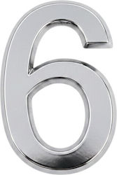 Πινακίδα με Αριθμό 6 8cm 204865