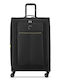 Delsey Dita Large Travel Suitcase Black Height 79cm