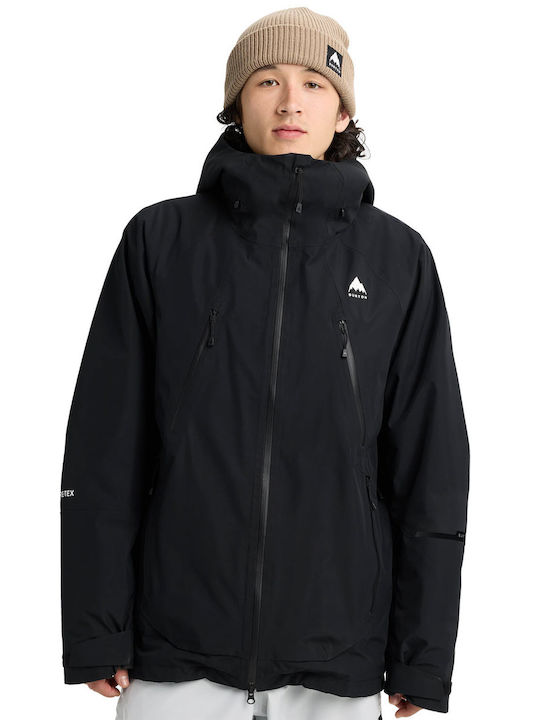 Burton 304111A04 Ανδρικό Μπουφάν Gore-Tex για Σκι & Snowboard Μαύρο