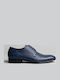Leather Men's Dress Shoes Blue
