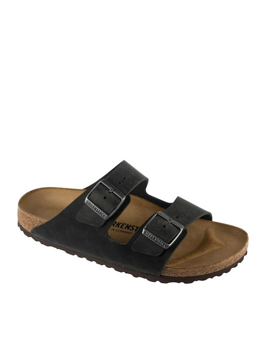 Birkenstock Leoi Leather Men's Sandals in Green...