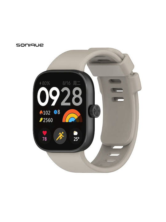 Sonique Silicone Strap Grey (Xiaomi Watch 5 Realme Watch 5)