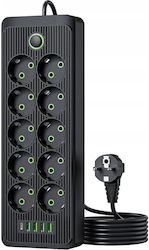 Power Strip 10 Sockets Power Strip 10 Sockets