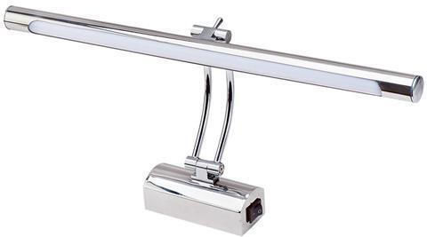 Horoz Electric Bathroom/Panel Wall Lamp with Integrated LED and Natural White Light Silver