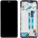 Screen with Touch Mechanism and Frame for Xiaomi Redmi Note 11 Pro / Pro 5g / Poco X4 Pro 5g (Black)